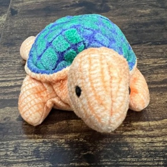 TY Beanie Baby Peekaboo the Turtle Plush - Picture 1 of 5